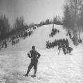 I primi campionati di ski a Bardonecchia nel 1909 - La gara di Salto