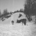 I primi campionati di ski a Bardonecchia nel 1909 - La gara di Salto