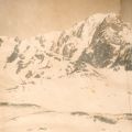 Il gruppo del Monte Bianco dal ghiacciaio del Ruitor