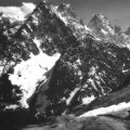Dal Refuge du Glacier Blanc vista sul Pelvoux